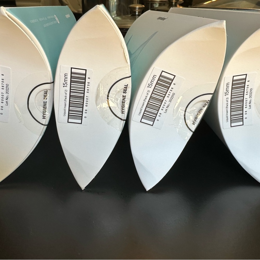 Pumpables liquid shield inserts 15mm (2 per pack, 4 sets)